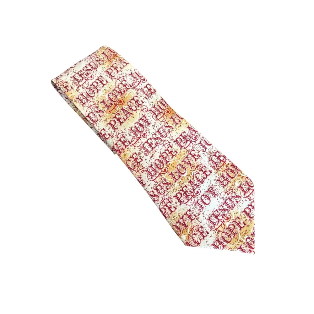Gospitality Soul Winning Tie‎ LOVE PEACE HOPE Christian Novelty 58x4